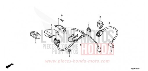 FAISCEAU DES FILS CRF100FD de 2013